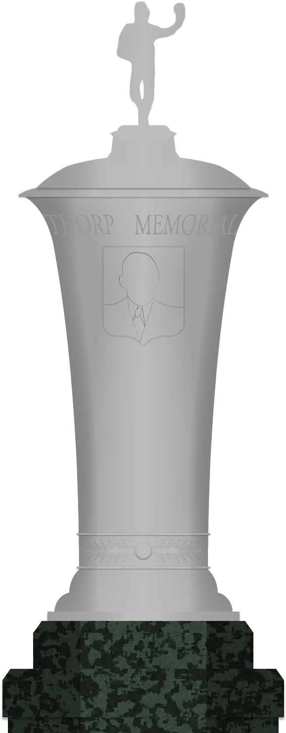 Ed Thorp Memorial Trophy - 1969 Nfl Season (674x1600), Png Download