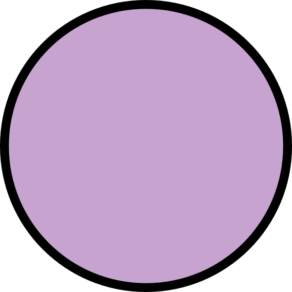 Light Purple Circle Png (600x600), Png Download