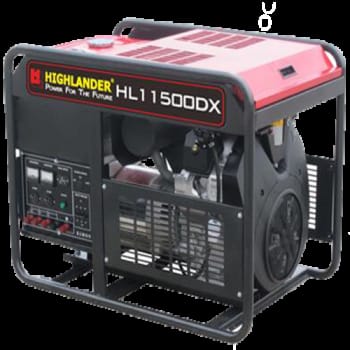 Beli Highlander Genset Portable Sf11500 Dxe Harga Spesifikasi - Electric Generator (350x350), Png Download