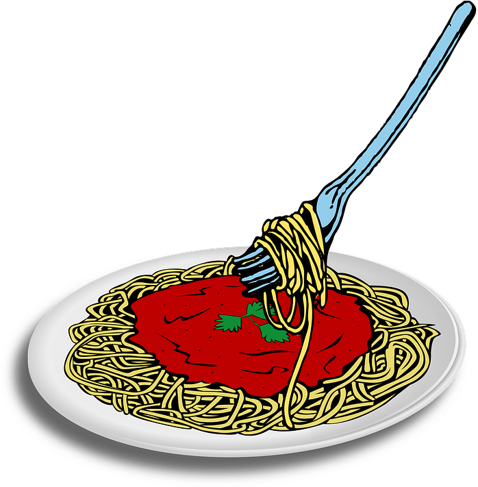 Spaghetti Clip Art (769x720), Png Download