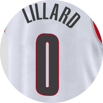 Portland Trail Blazers Damian Lillard - Portland Trail Blazers (360x360), Png Download