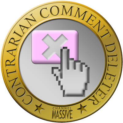 Contrarian Comment Deleter Badge - Hand Cursor (400x400), Png Download
