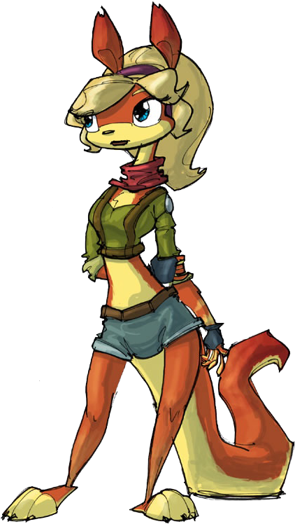 6 - Tess - Jak And Daxter Tess (371x640), Png Download