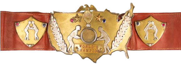 John Cena World Heavyweight Champion 2013 Hell In A - Bruno Sammartino Championship Belt (577x215), Png Download