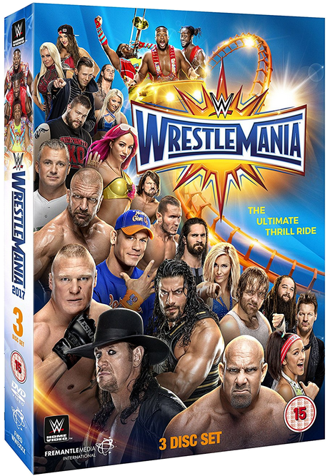 Disc - Wwe Wrestlemania 33 Dvd 2017 (484x694), Png Download