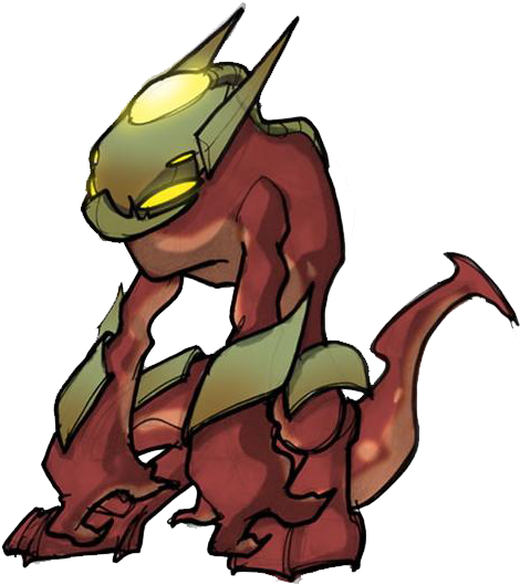 Manic Head - Jak And Daxter Metal Head Concept Art (496x545), Png Download