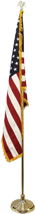 Presidential Stickers Messages Sticker-1 - 9ft U.s. Indoor Flag Set By Valley Forge (860x860), Png Download