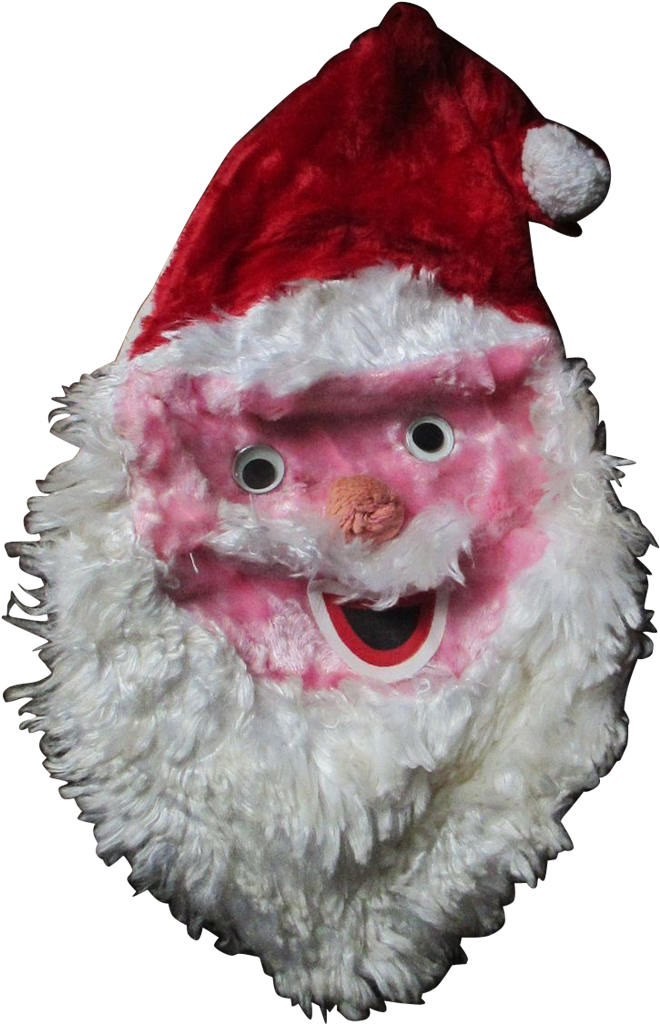 Santa Transparent Vintage - Creepy Santa Claus Png (1023x1023), Png Download