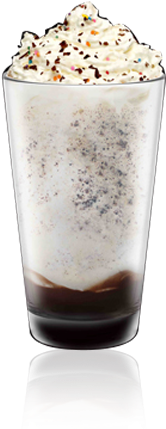 Christmas Cookie - Milkshake (484x489), Png Download