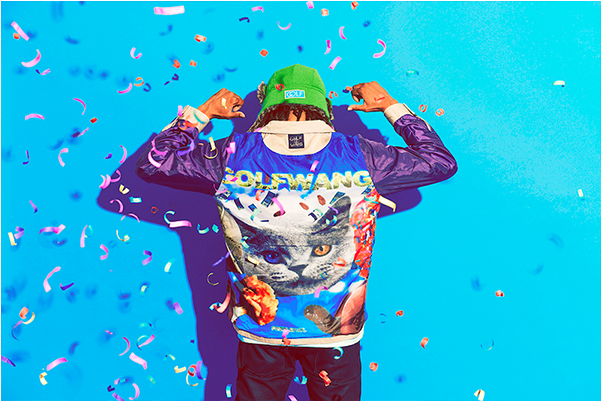 Odd Future Cat Png Download - Golf Wang 2014 Fall Winter (600x900), Png Download