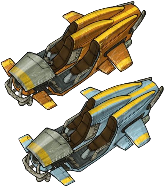 Jak And Daxter 2 Car (555x626), Png Download