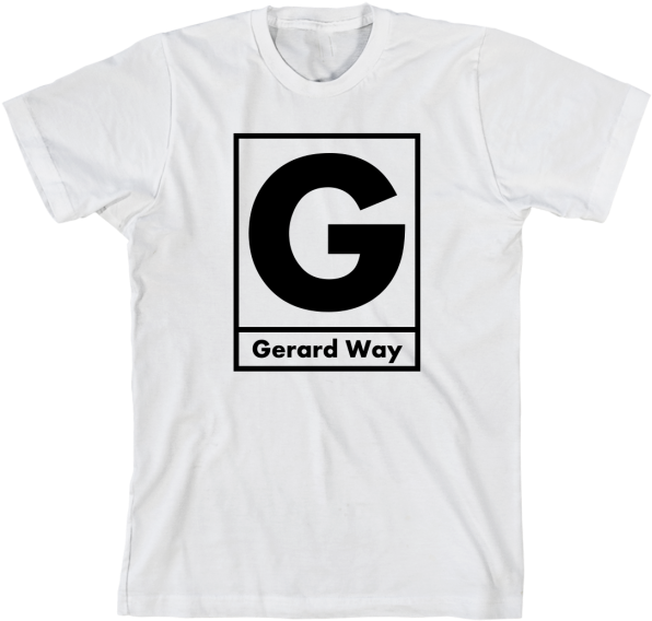Click For Larger Image - Gerard Way Shirt (600x600), Png Download