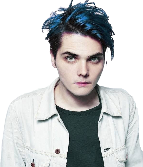 Gerard Way Photo Shoot (594x693), Png Download