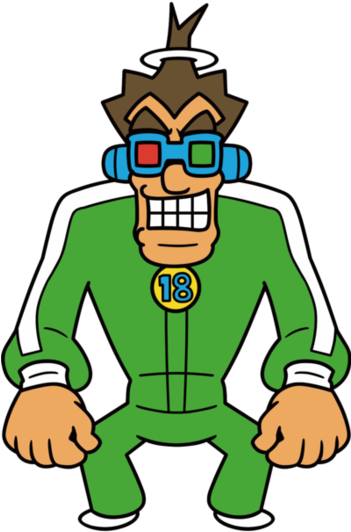 Https - //static - Tvtropes - Org/pmwiki/pub/images/ - Warioware Gold 18 Volt (350x549), Png Download