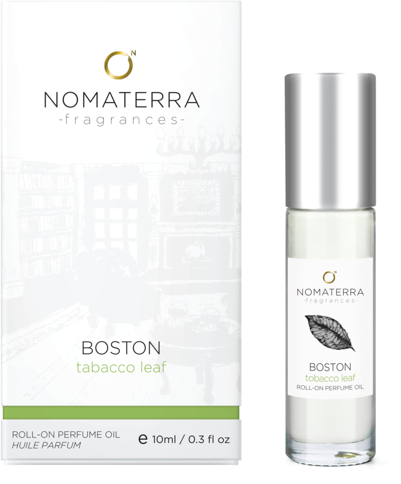 Boston Tobacco Leaf Roll-on Perfume Oil - Tobacco Leaf (1024x1024), Png Download