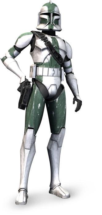 Commander Gree - Clone Commander Gree Phase 1 (331x695), Png Download