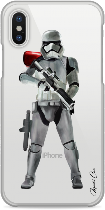Coque Iphone X Star Wars Stormtrooper - Mobile Phone (1230x900), Png Download
