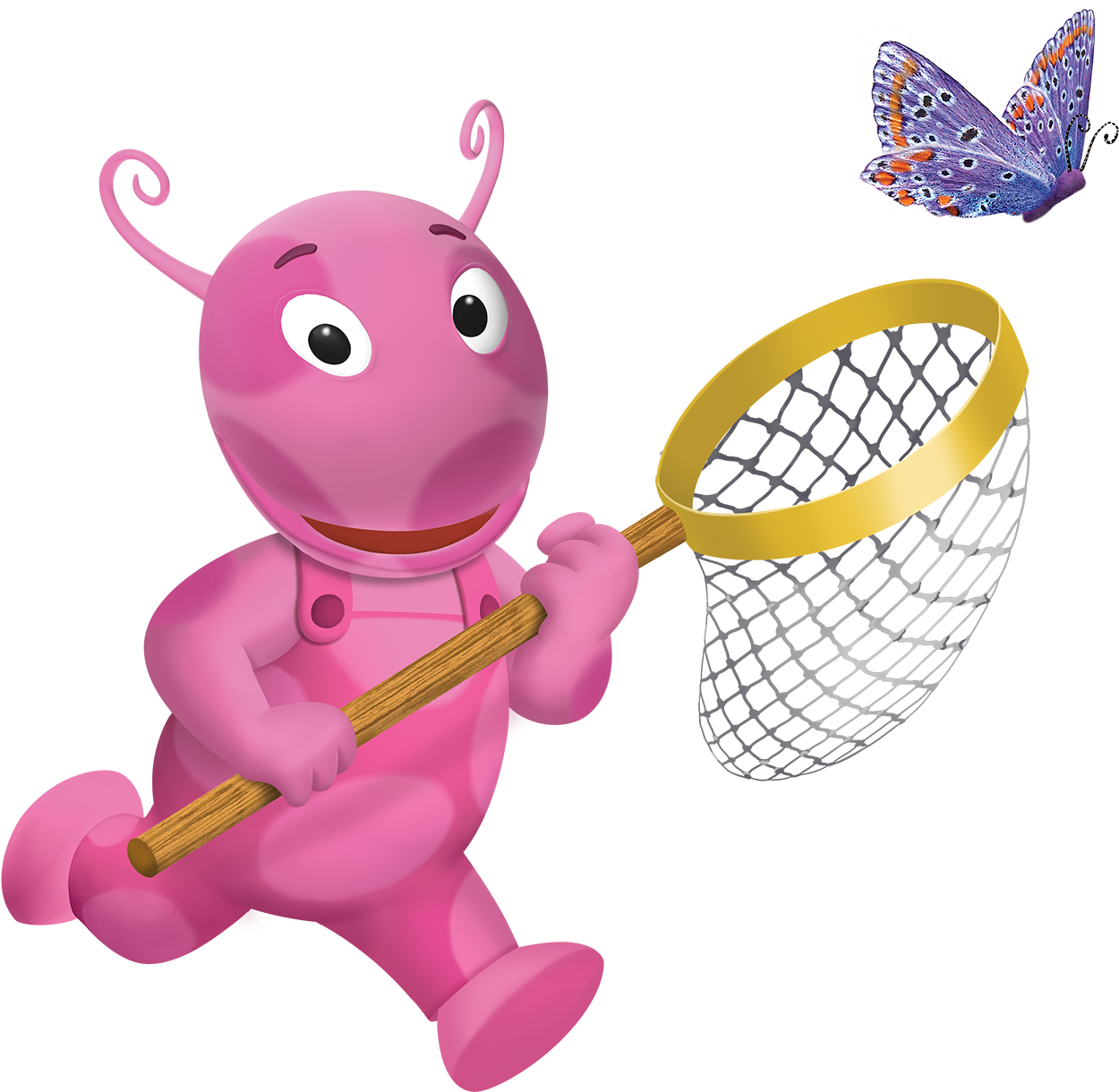 The Backyardigans Uniqua Butterfly - Backyardigans Butterfly (1500x1250), Png Download