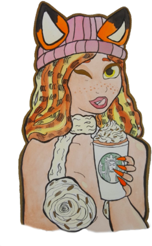 Loading Seems To Be Taking A While - Pumpkin Spice Latte (540x819), Png Download
