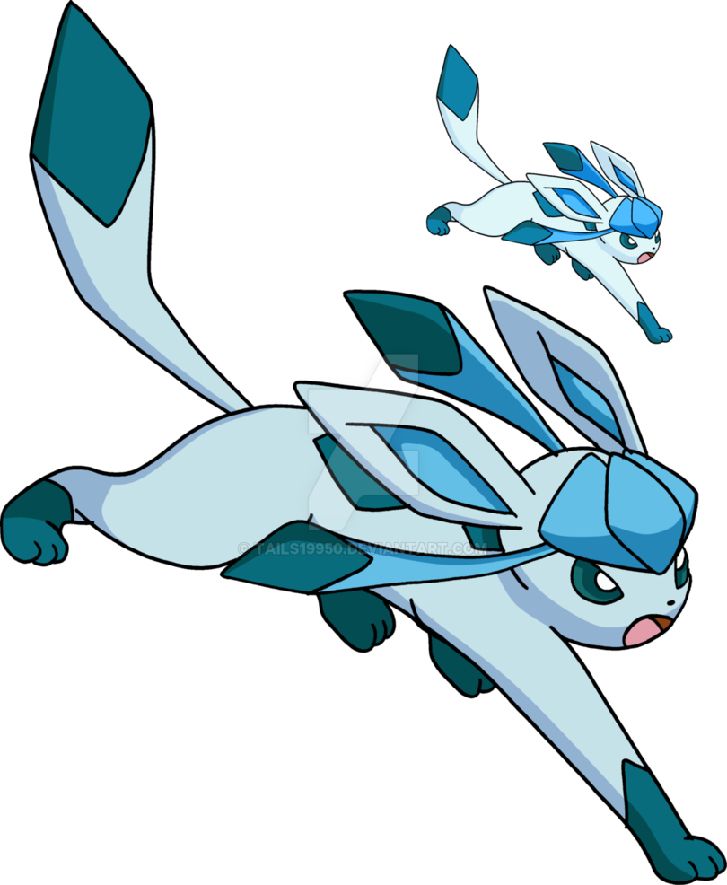 Royalty Free Stock Art V By Tails On Deviantart - Glaceon Art (810x986), Png Download