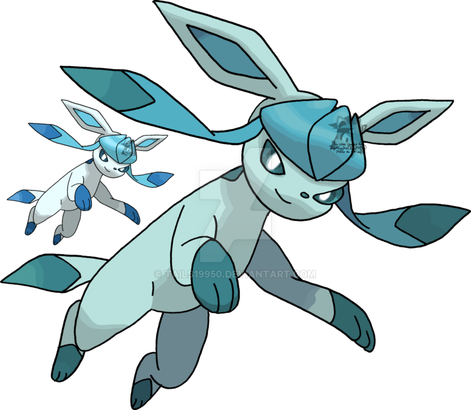 Image Library Download By Tails On Deviantart - Glaceon Deviantart (958x833), Png Download