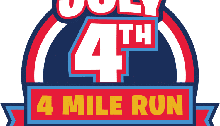 Logo July 4th Fest Run - E.b. Rains Jr. Memorial Park (750x430), Png Download