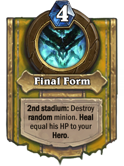 And Here Are Hero Powers - Lich King Hero Power (400x550), Png Download