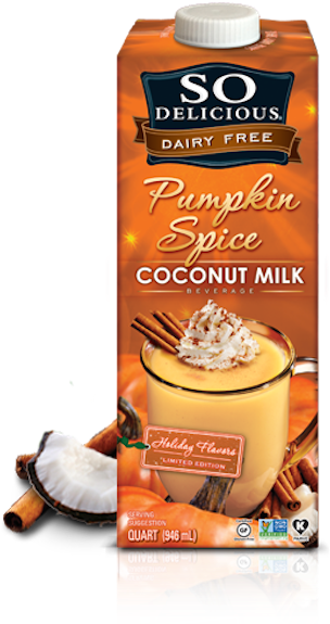 5 - - So Delicious Pumpkin Spice Coconut Milk (565x600), Png Download
