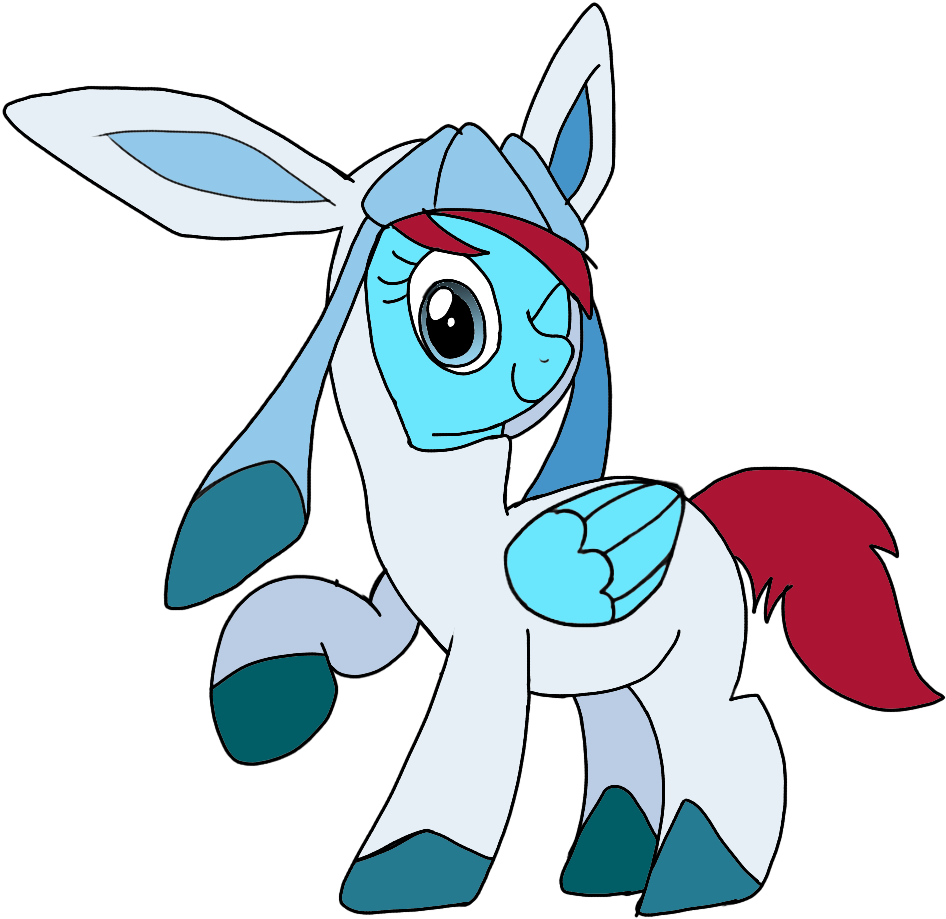 Artist Toyminator Clothes Costume Derpibooru Png Glaceon - Cartoon (1017x966), Png Download