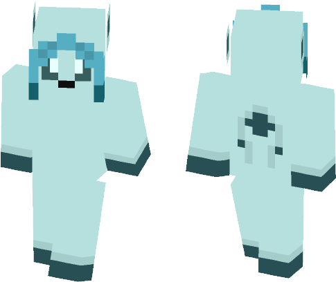 Glaceon - Skin (584x497), Png Download