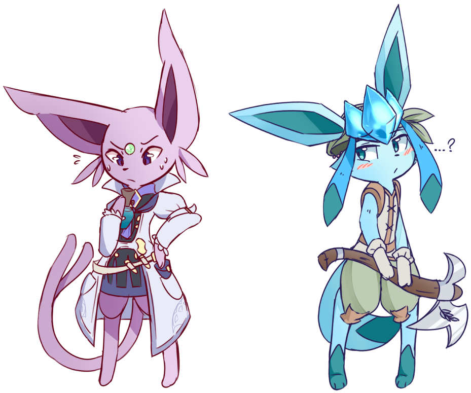 21 Sep - Glaceon By Senty (977x825), Png Download