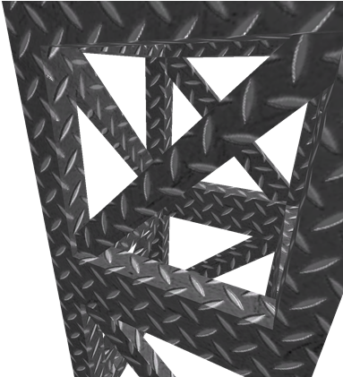 Corner Vertical - Monochrome (420x420), Png Download