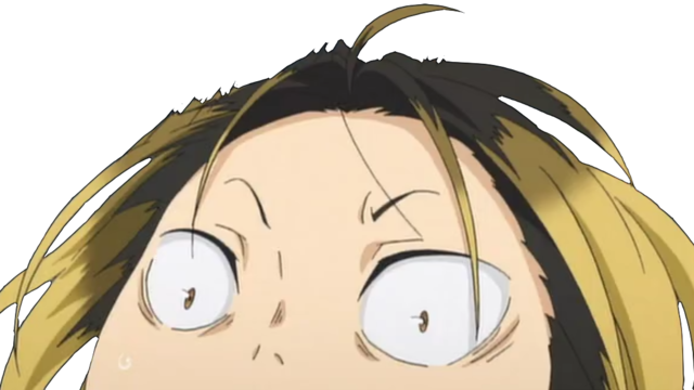 Transparent Haikyuu Volleyball - Png Haikyuu (640x360), Png Download