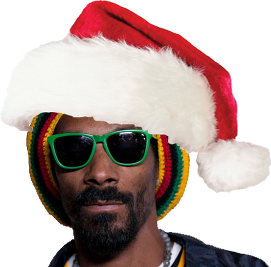Photo - Red Santa Hat W/pom-pom (530x523), Png Download