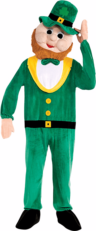00 Min Read - Adult Leprechaun Mascot Costume (1280x800), Png Download