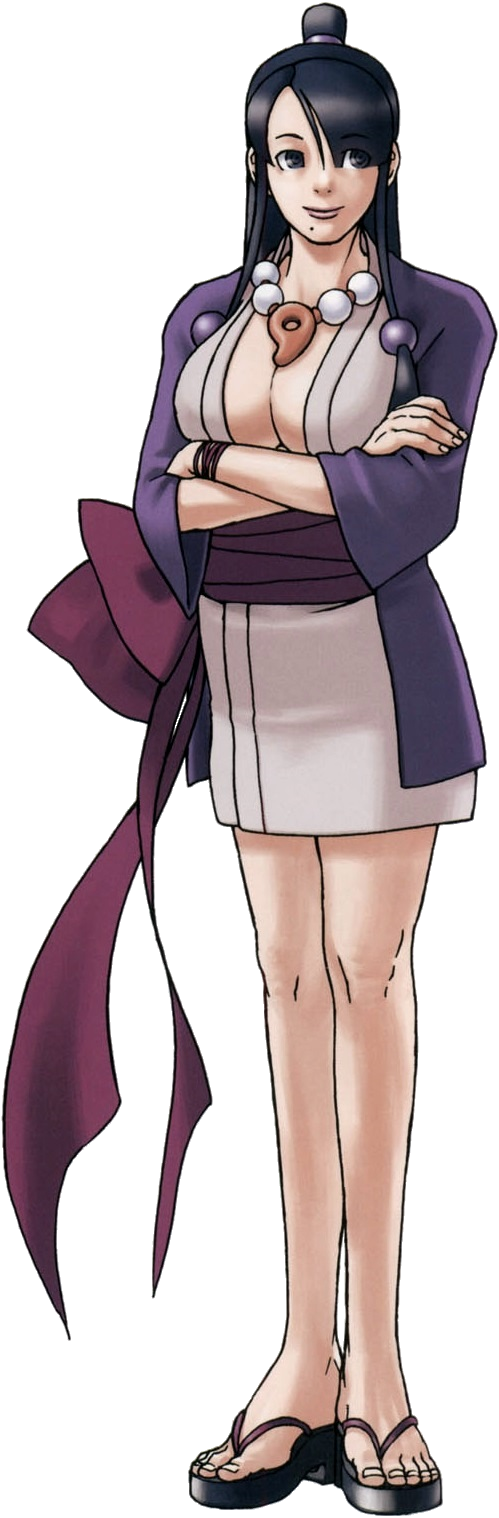 Requesting, Could You Please Mia Fey From Phoenix Wright - Mia Maya Phoenix Wright (499x1518), Png Download
