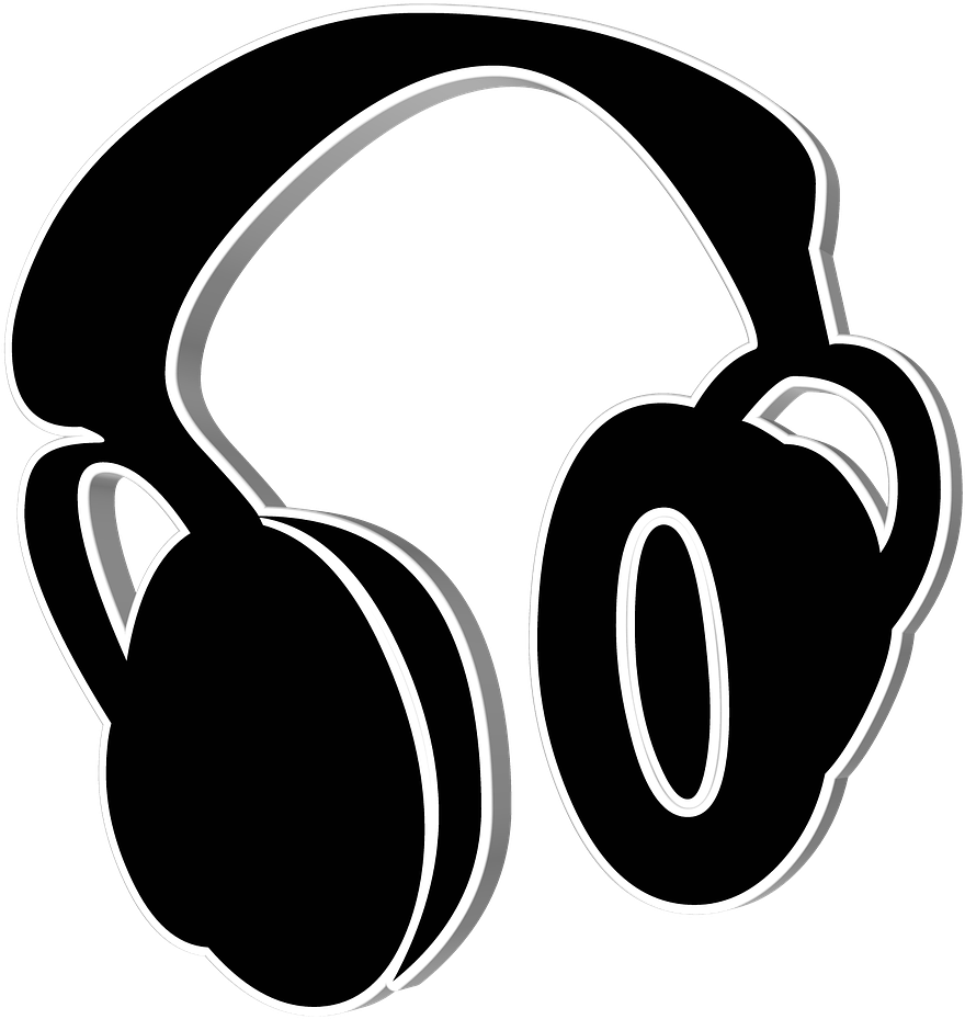 Headphones Clipart Music Wave - De Portada Youtube Musica (720x720), Png Download