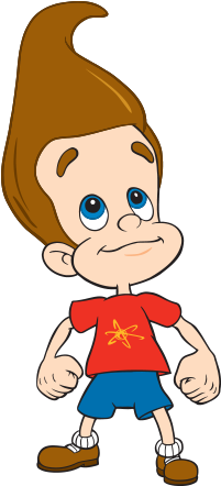 Doddart Clipart Jimmy Neutron - Jimmy Neutron Dibujo Animado Png (370x450), Png Download
