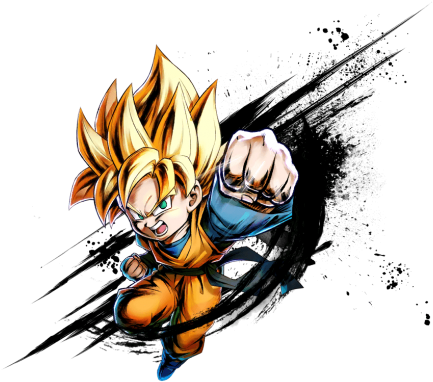 Sp Super Saiyan Kid Goten - Super Saiyan (522x522), Png Download