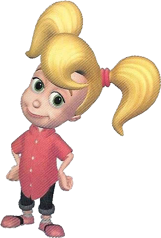 Cindy Jimmy Neutron Movie (353x500), Png Download