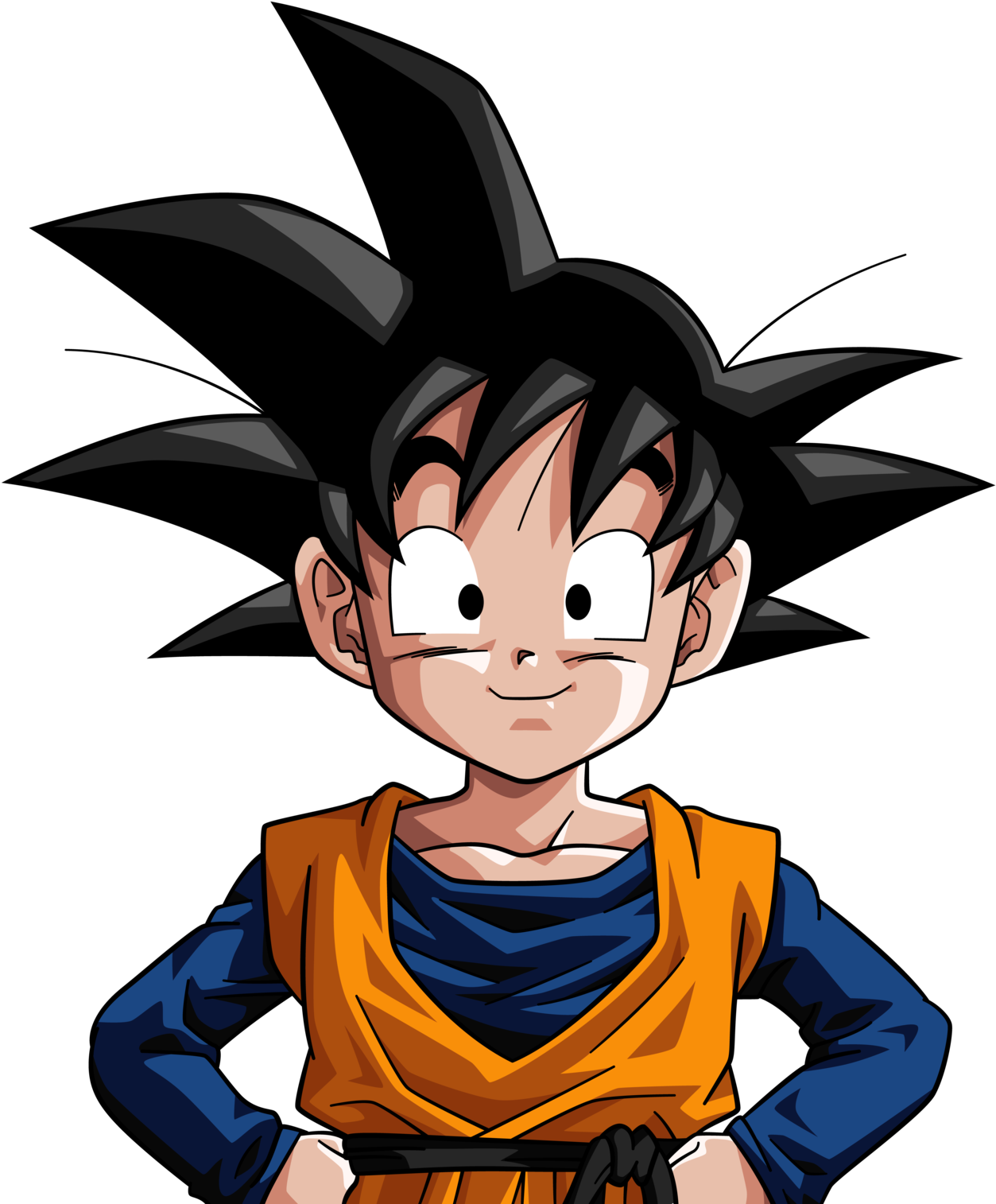 Goten - Dbz Goten Kids (1280x1535), Png Download