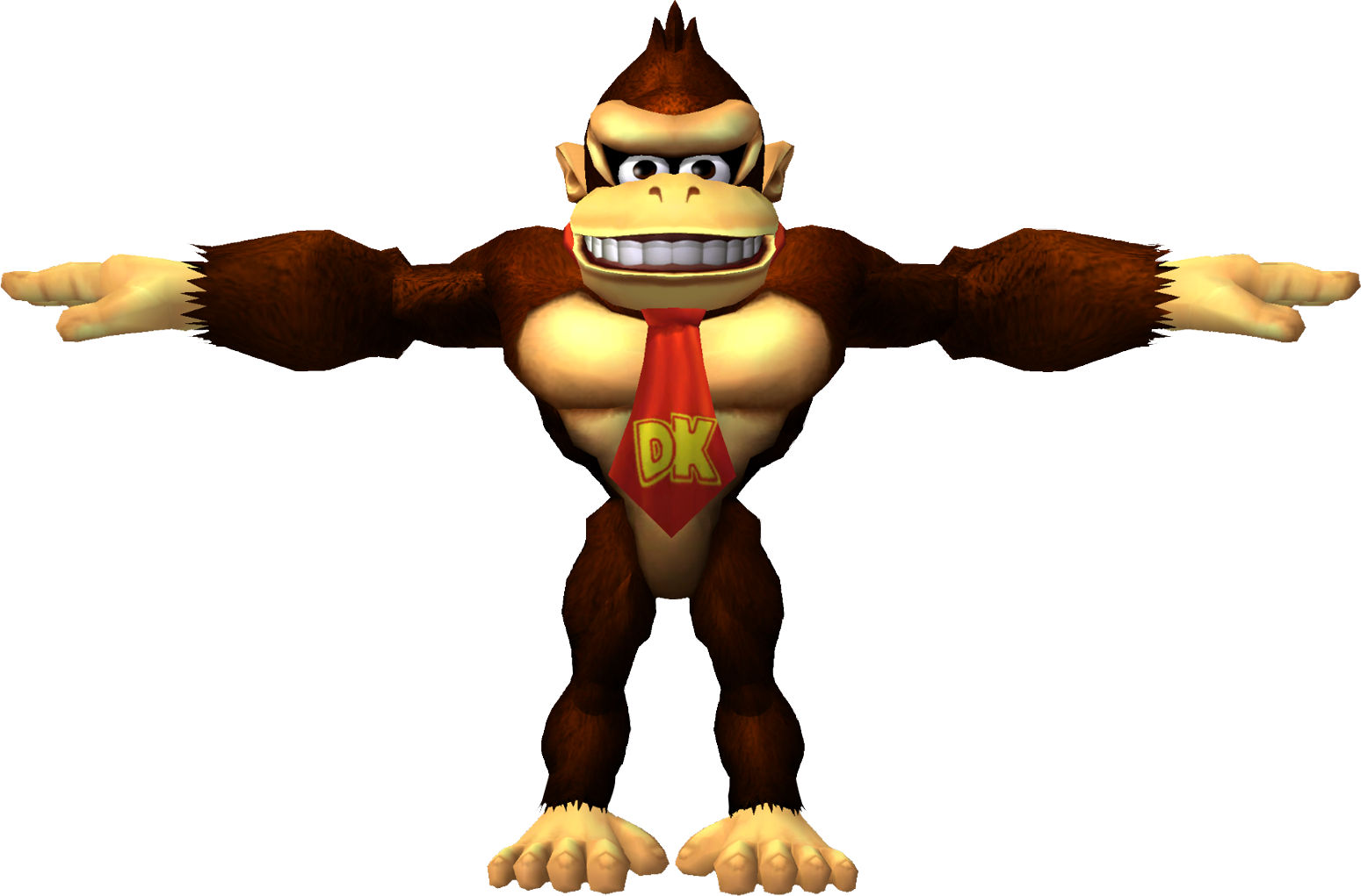 Banner Royalty Free Library Gmod Transparent Jimmy - Donkey Kong T Pose (1549x1021), Png Download