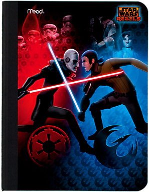 Star Wars Rebels Composition Book - Mead Star Wars Rebels Composition Book (09024c) - Composition (683x383), Png Download
