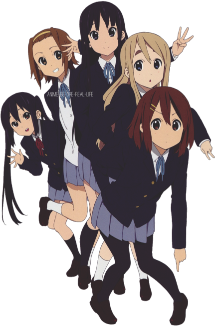 K On Anime Png (500x697), Png Download