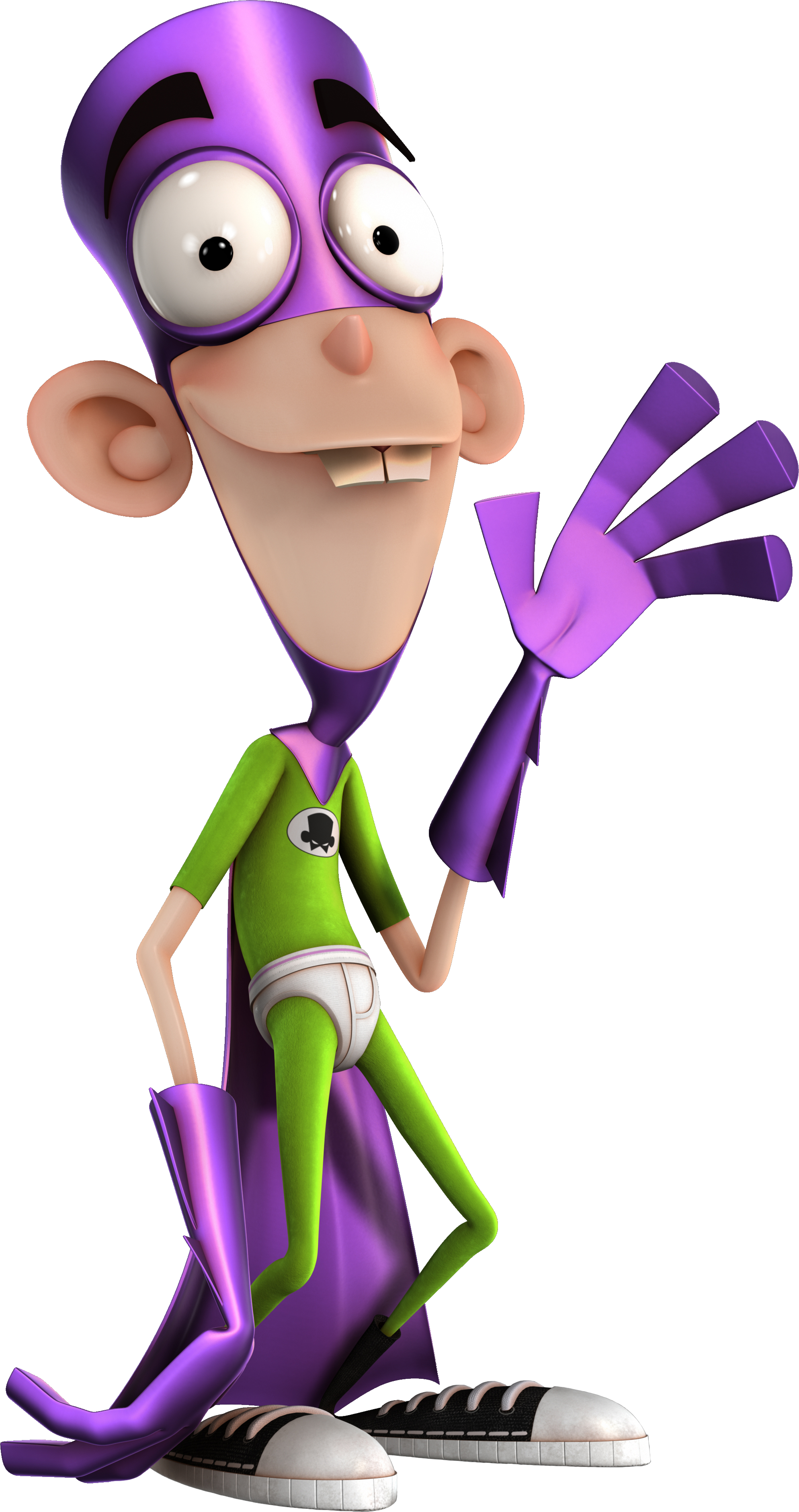 Fanboy In His Usual Outfit Jimmy Neutron Sheen Costume - Fanboy Y Chum Chum Fanboy (1988x3760), Png Download