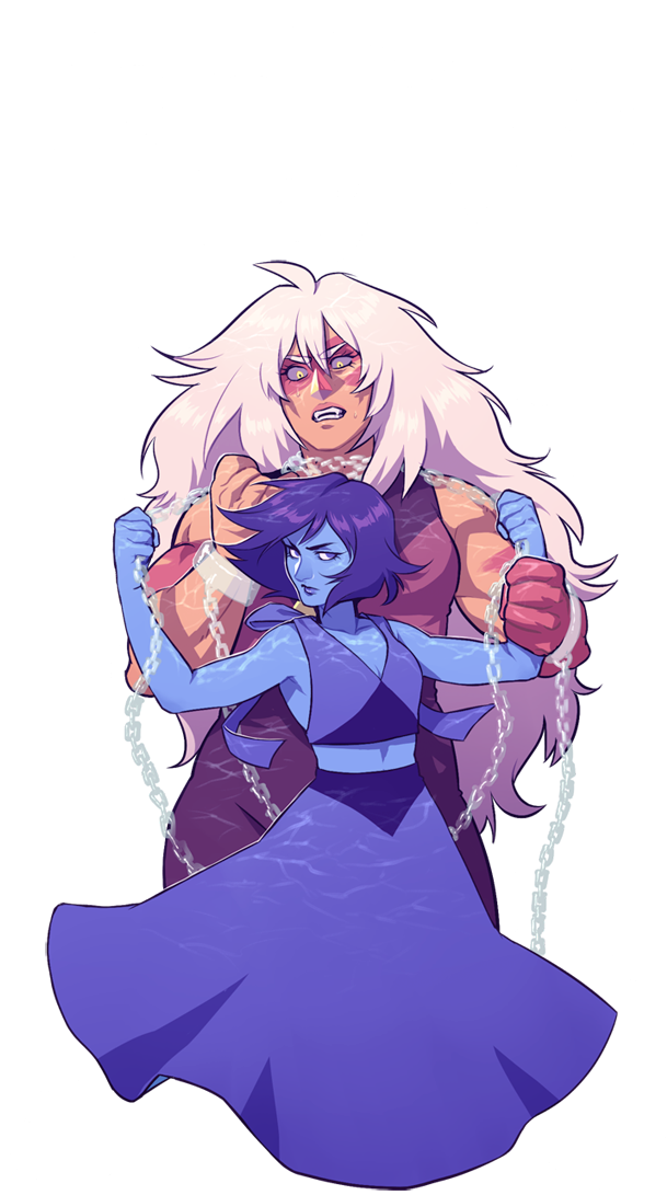Art Jasper Malachite Lapis Lazuli Steven Universe Japis - Lapis Lazuli Steven Universe Art Transparent (609x1100), Png Download