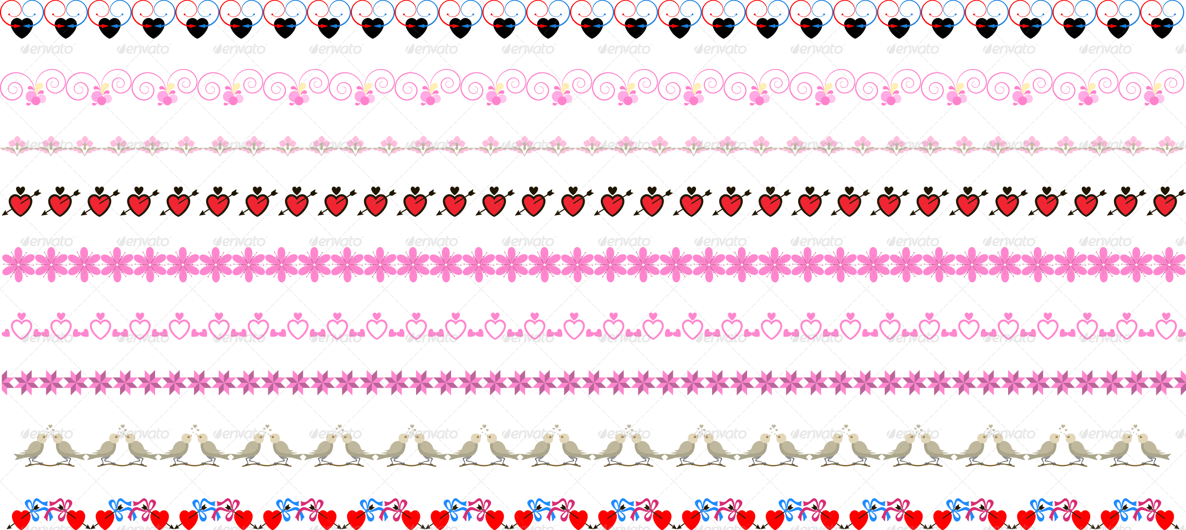 Borders - Colorfulness (2440x1091), Png Download