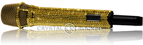 Customised With Swarovski Elements By Crystal Rockedgolden - Crystal (600x300), Png Download