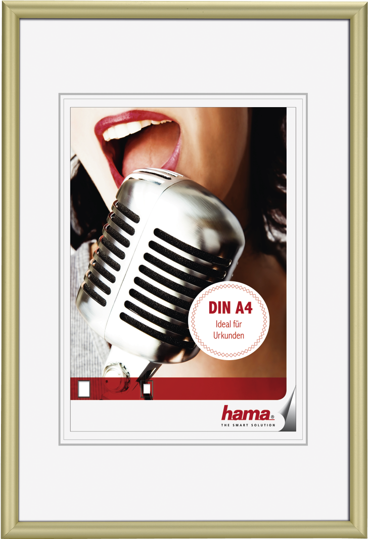 "chicago" Aluminium Frame, Golden, 21 X - Singing (1100x1100), Png Download