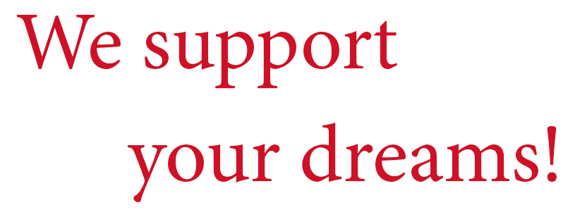 About Us - We Support Your Dreams (815x298), Png Download